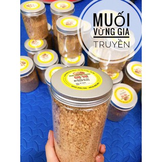 Muối Vừng Lạc đỏ quê gia truyền CỤ TƯ ( Không mì chính) ăn kiêng, giảm cân