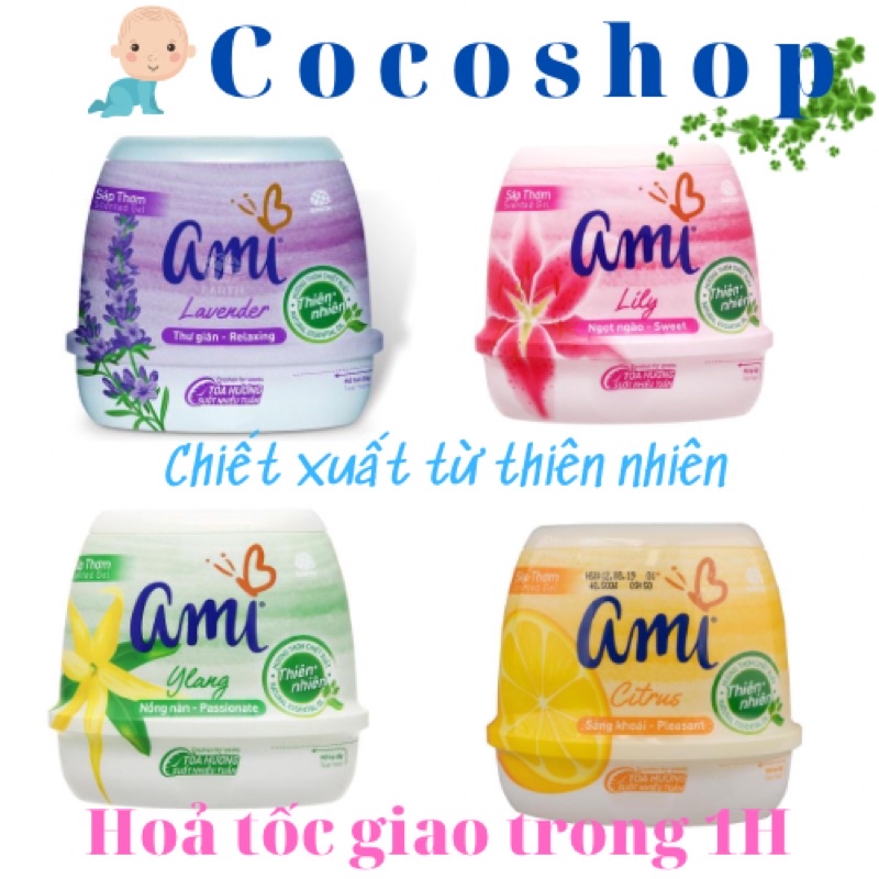 Sáp thơm phòng Ami hộp 200g