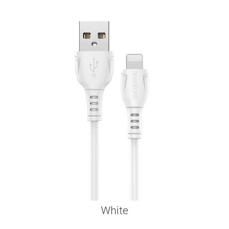 Dây sạc nhanh 2.4A chính hãng Borofone BX51 chống rối dây dài 1m, cáp sạc cho các dòng điện thoại - BH 12 tháng