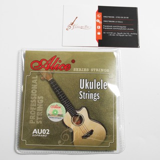 DÂY ĐÀN UKULELE ALICE AU02