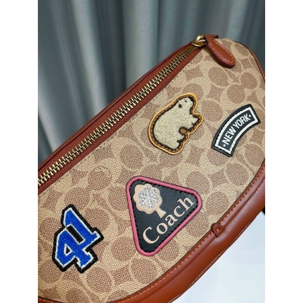 Belt Bag Coach unisex chuẩn auth