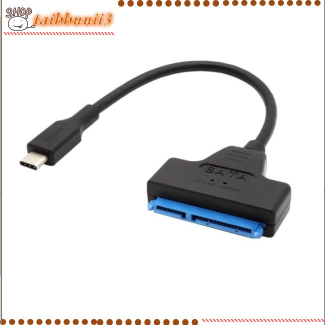 Khuyến mãi taihhuuii3's  SATA Easy Drive Cable 22PIN to USB 3.1 cable 2.5-inch SSD single head Type-C data cable | BigBuy360 - bigbuy360.vn