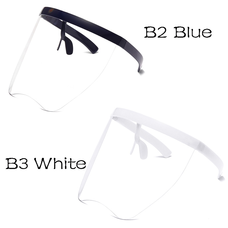 (Hàng Mới Về) Kính Bảo Vệ Mặt Và Mắt Chống Tia Uv Cao Cấp