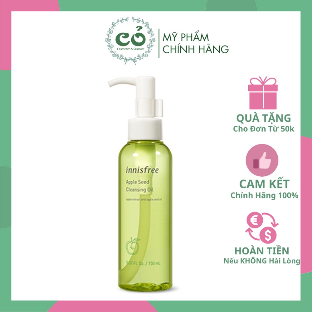 Dầu Tẩy Trang Innisfree Apple Seed Cleansing Oil 150ml