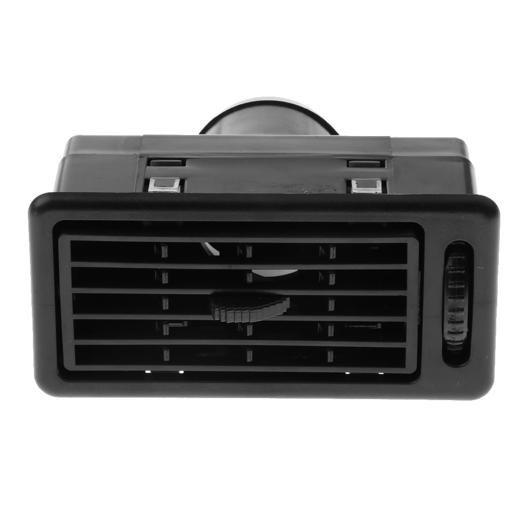 Black Car Truck RV ATV Heat AC Air Exhaust Vent Dash Ventilation Outlet