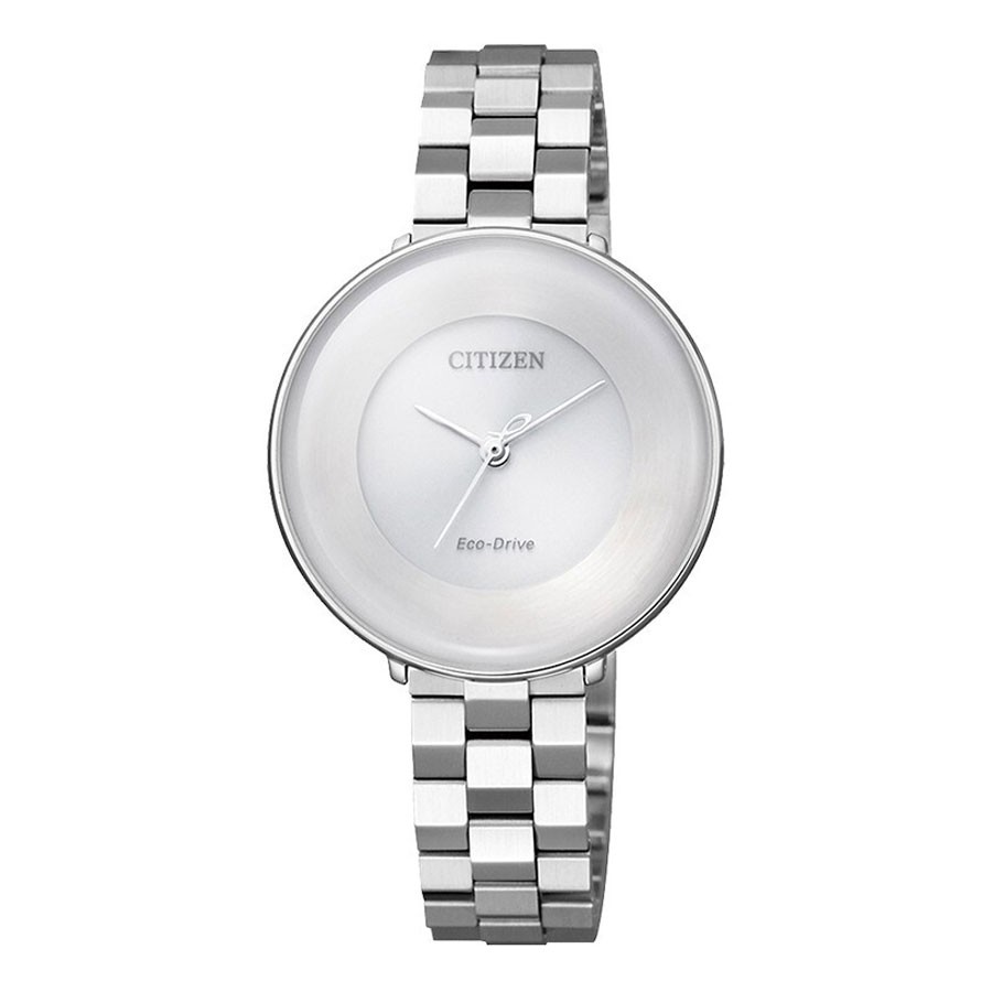 Đồng Hồ Nữ Citizen Dây Thép Không Gỉ EM0600-87A - Mặt Trắng (Sapphire)