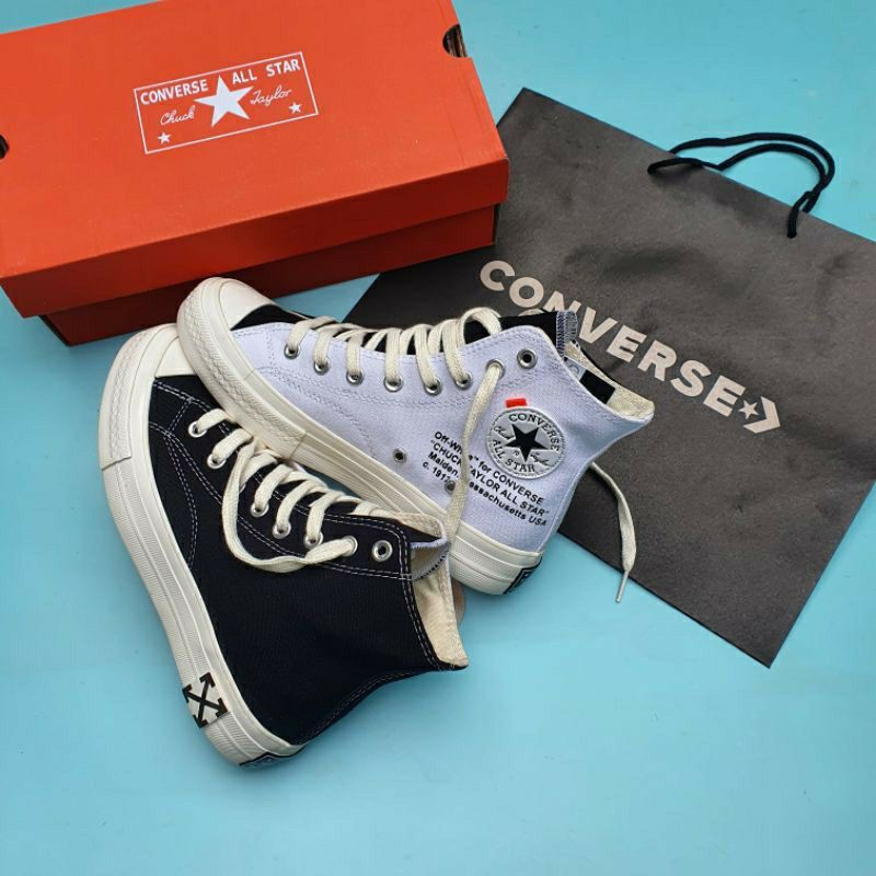 Giày Thể Thao Off White X Converse All Star 70s Cao Cấp