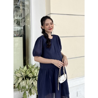 Đầm Bầu suông gọn dáng