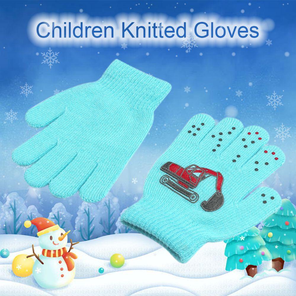 Găng Tay Mùa Đông Chất Liệu Dày Dặn Mềm Mại Chống Trượt Dành Cho