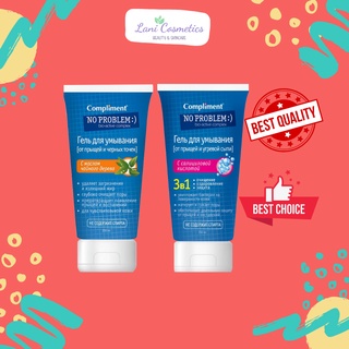 Sữa Rửa Mặt Compliment No Problem Dạng Gel, Giảm Viêm, Mụn 200ml