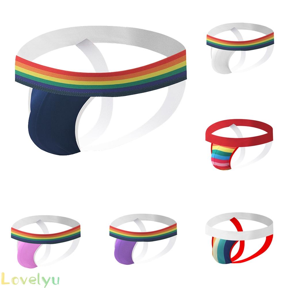 &lt;READY STOCK&gt;Men's Jock Strap Breathable Underwear Backless Jockstrap Briefs Underpants Thong100% brand new！