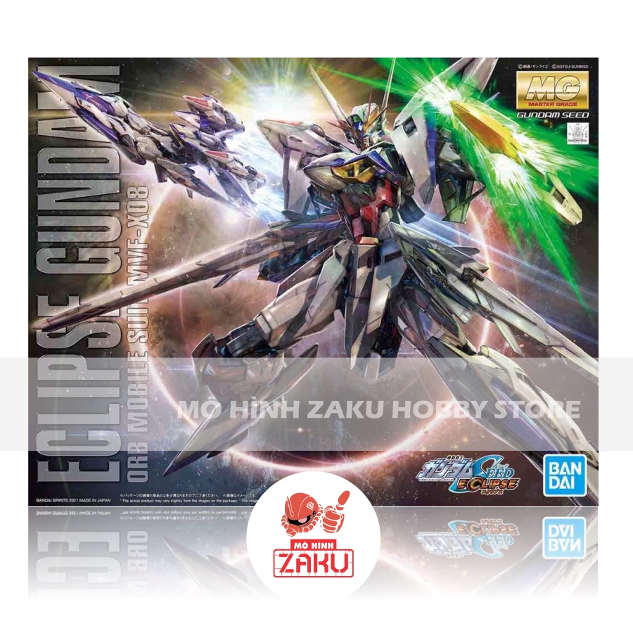 (New) Mô hình lắp ráp gundam Bandai MG 1/100 Eclipse Gundam