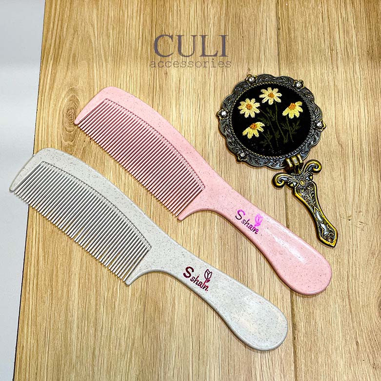 Lược chải tóc nhựa lúa mạch xinh xắn - Culi accessories