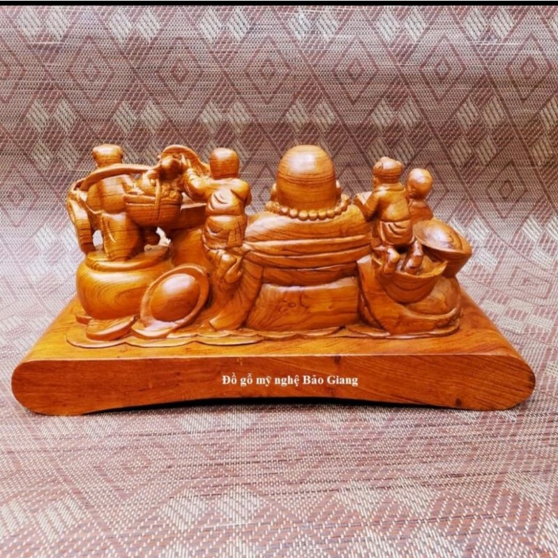 Tượng phật di lặc ngũ phúc 40cm