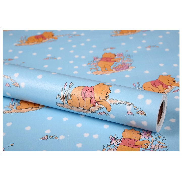 Giấy dán tường hình gấu