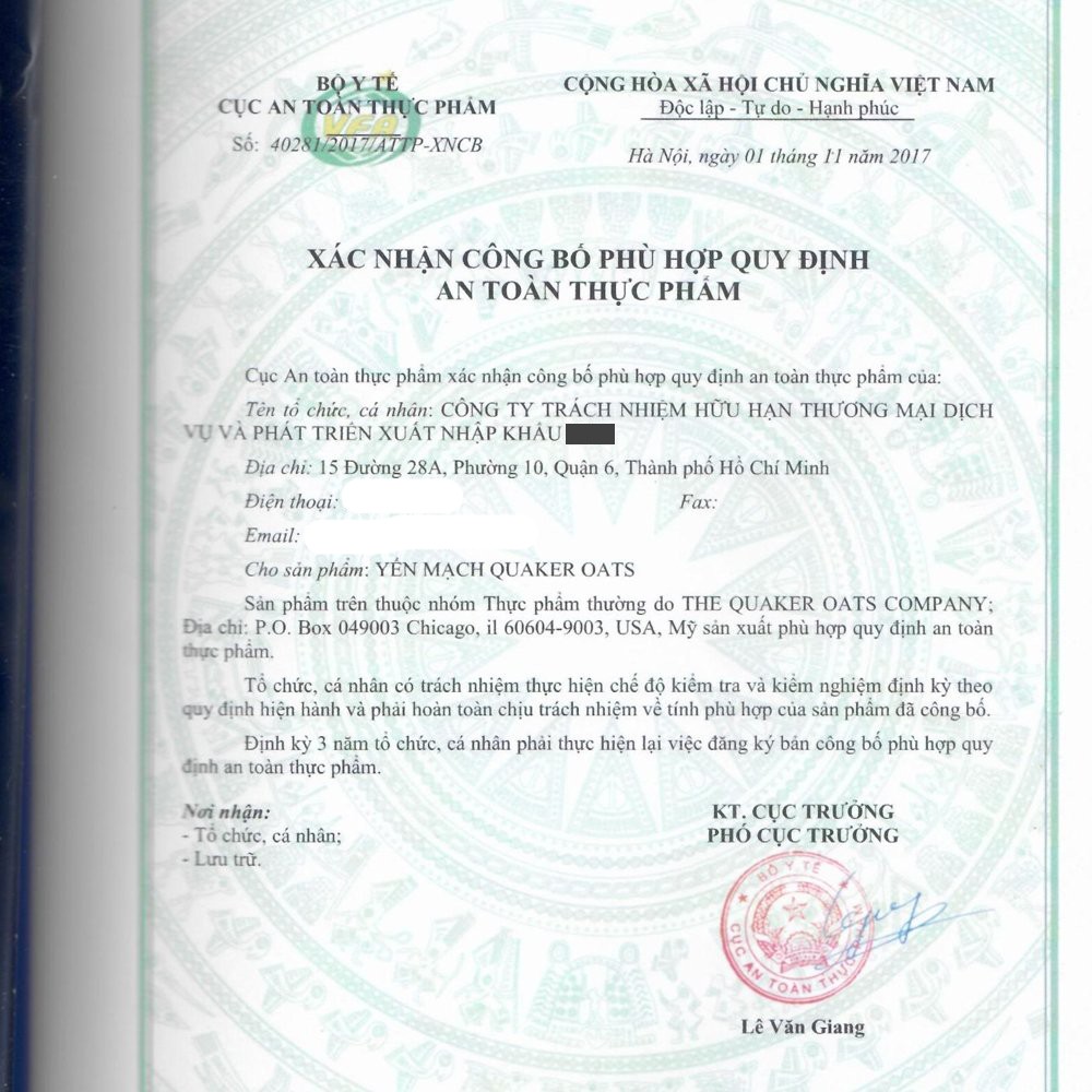 [FREE SHIP HÀ NỘI] Hộp 4,52Kg Yến Mạch Quaker Oats Nhập Khẩu Từ Mỹ Nguyên Kiện | BigBuy360 - bigbuy360.vn