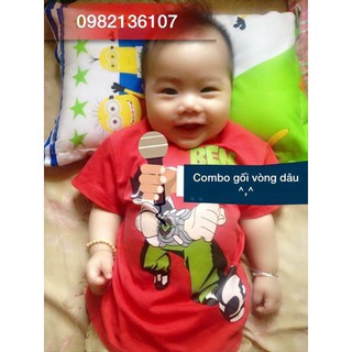 Gối nằm đinh lăng cao cấp cho bé sơ sinh đên 1 tuổi