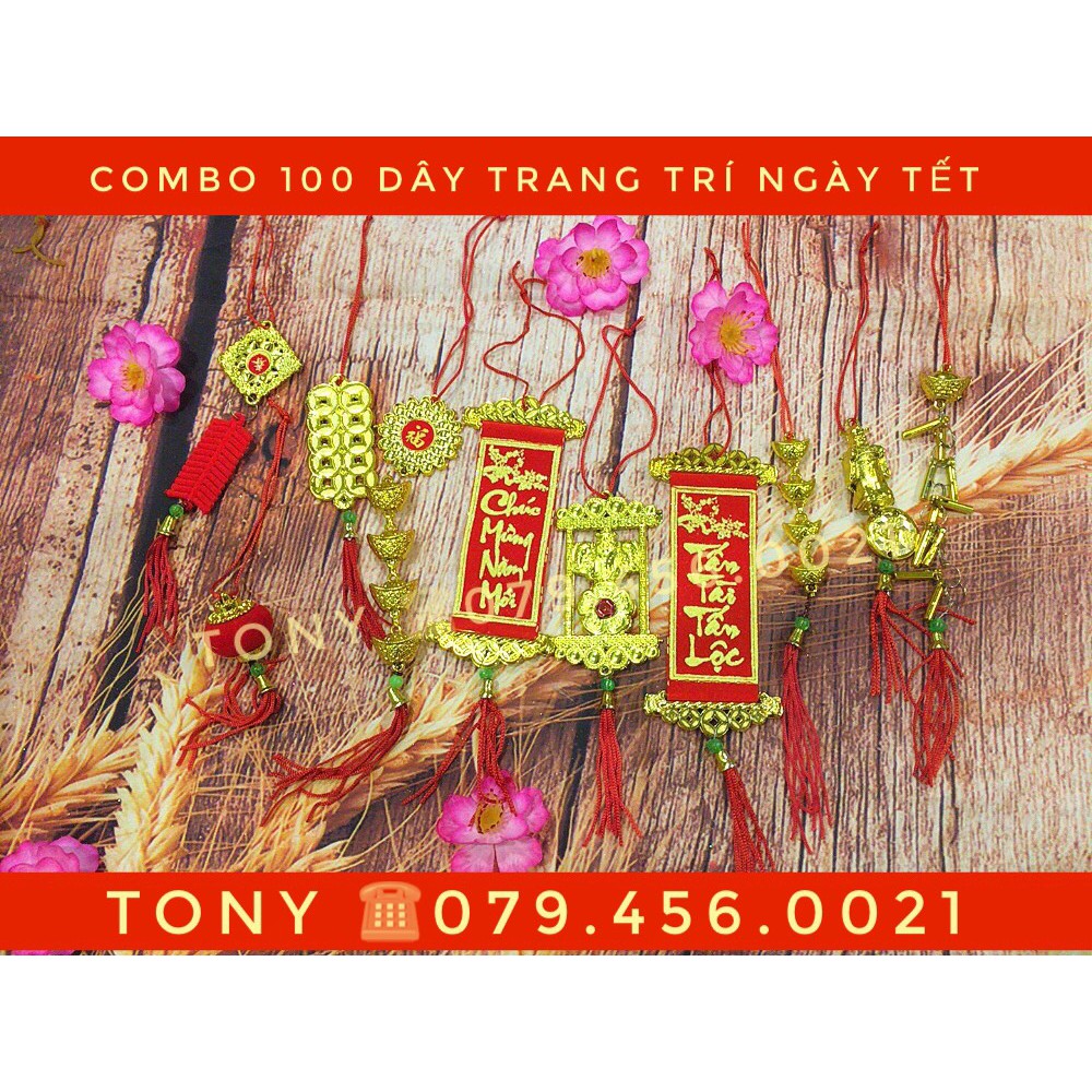 Dây treo tết, liễng treo tết, dây trang trí tết - TONYHOUSE