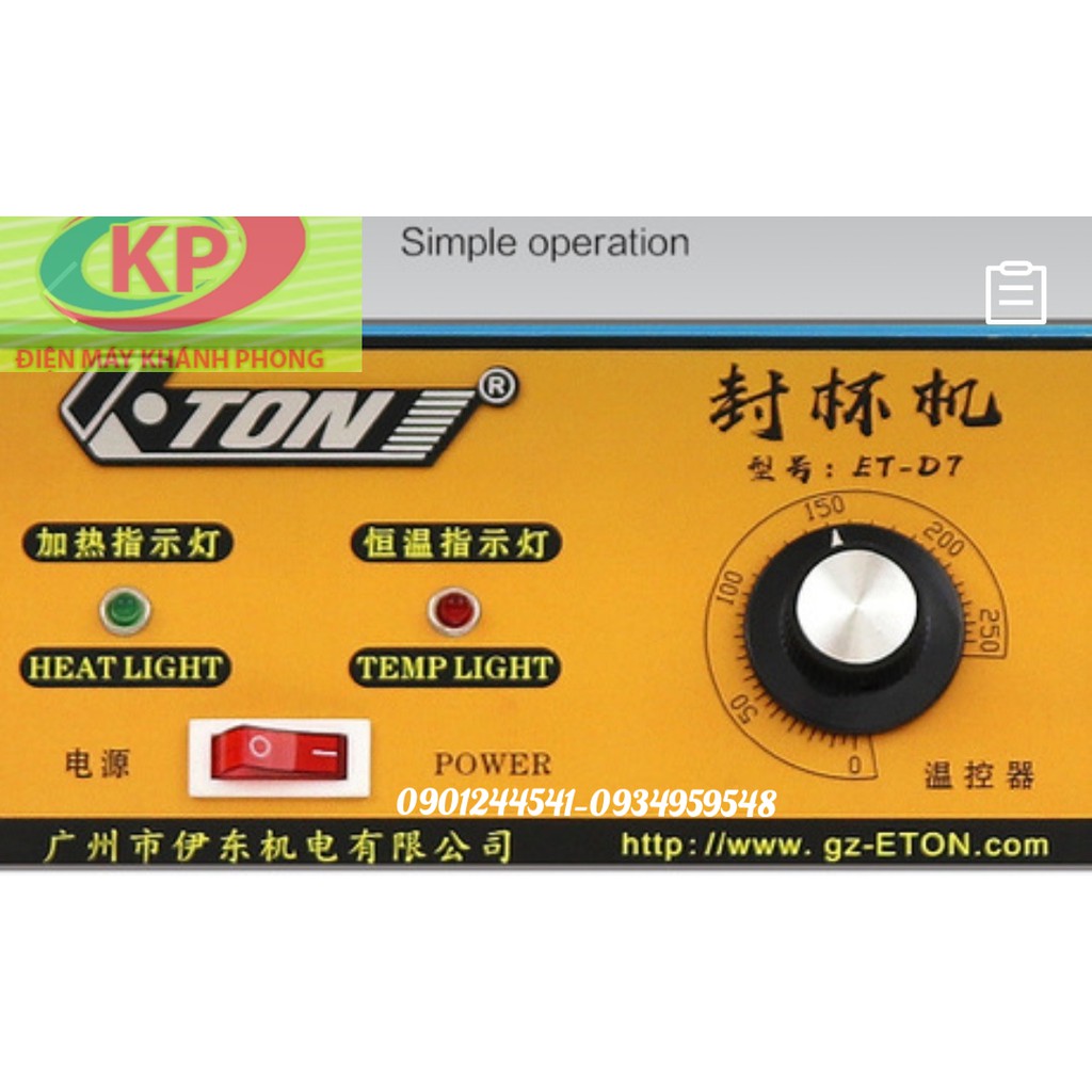 máy ép miệng ly ET-07