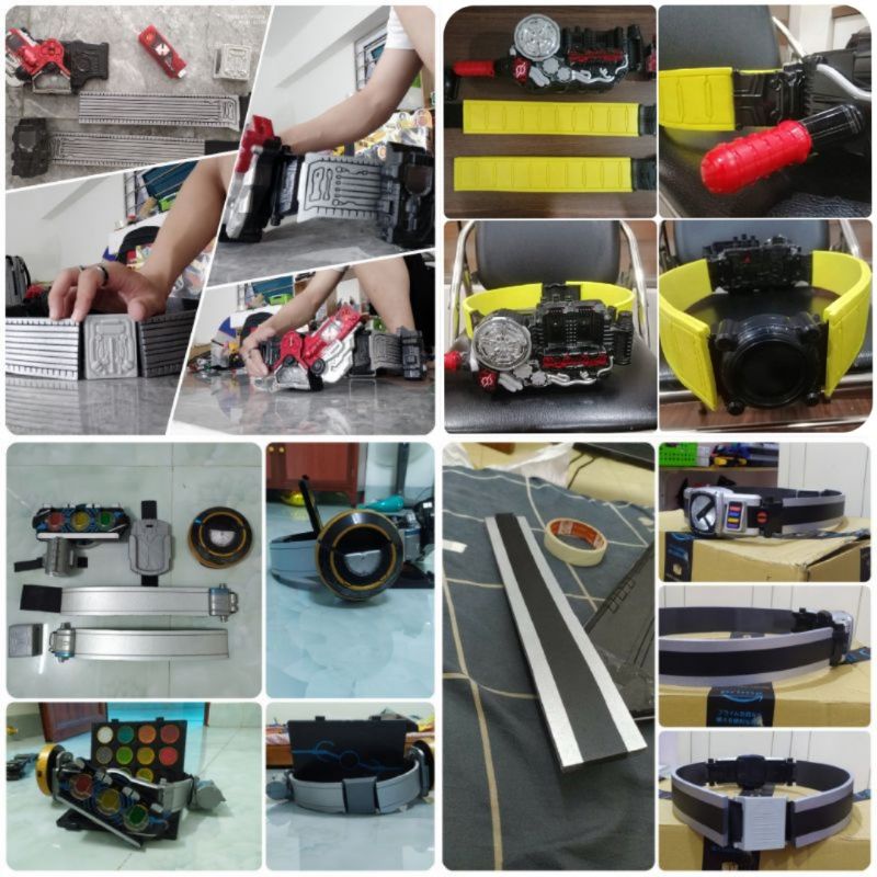 Dây CSM custom cho DX Bandai Kamen Rider, Super Sentai, Tokusatsu. Dây vừa mọi eo to nhỏ