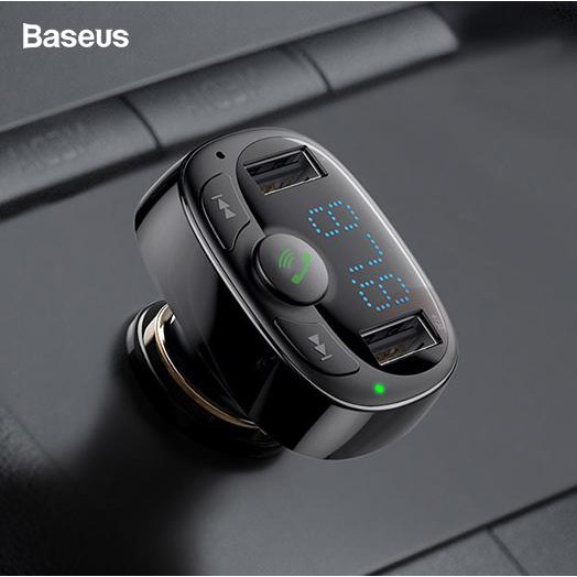 Bộ tẩu sạc nghe nhạc trên xe hơi Baseus S09 FM Transmitter Modulator Bluetooth