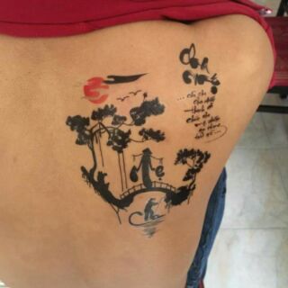 Hình xăm dán tattoo