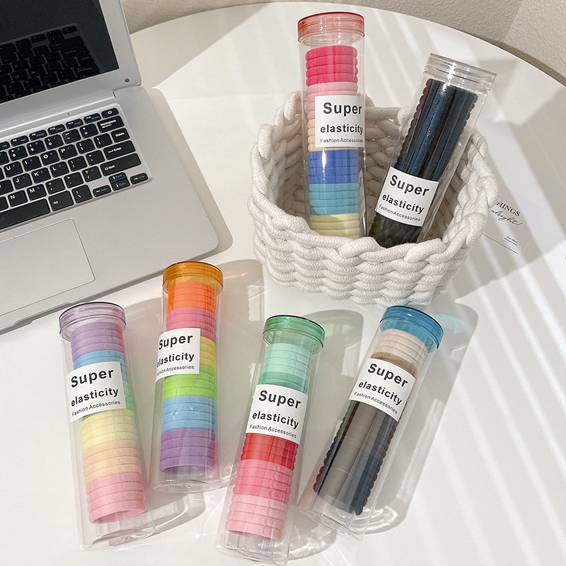 Set 20 dây thun buộc tóc dày dặn - UniLabel