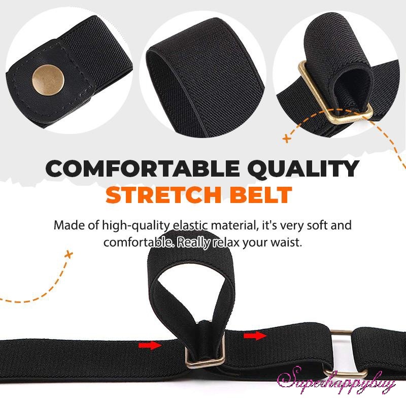 Thắt Lưng Đa Năng Nhiều Màu Sắc Có Thể Điều Chỉnh Thoải Mái Không Để Lại Dấu Vết
