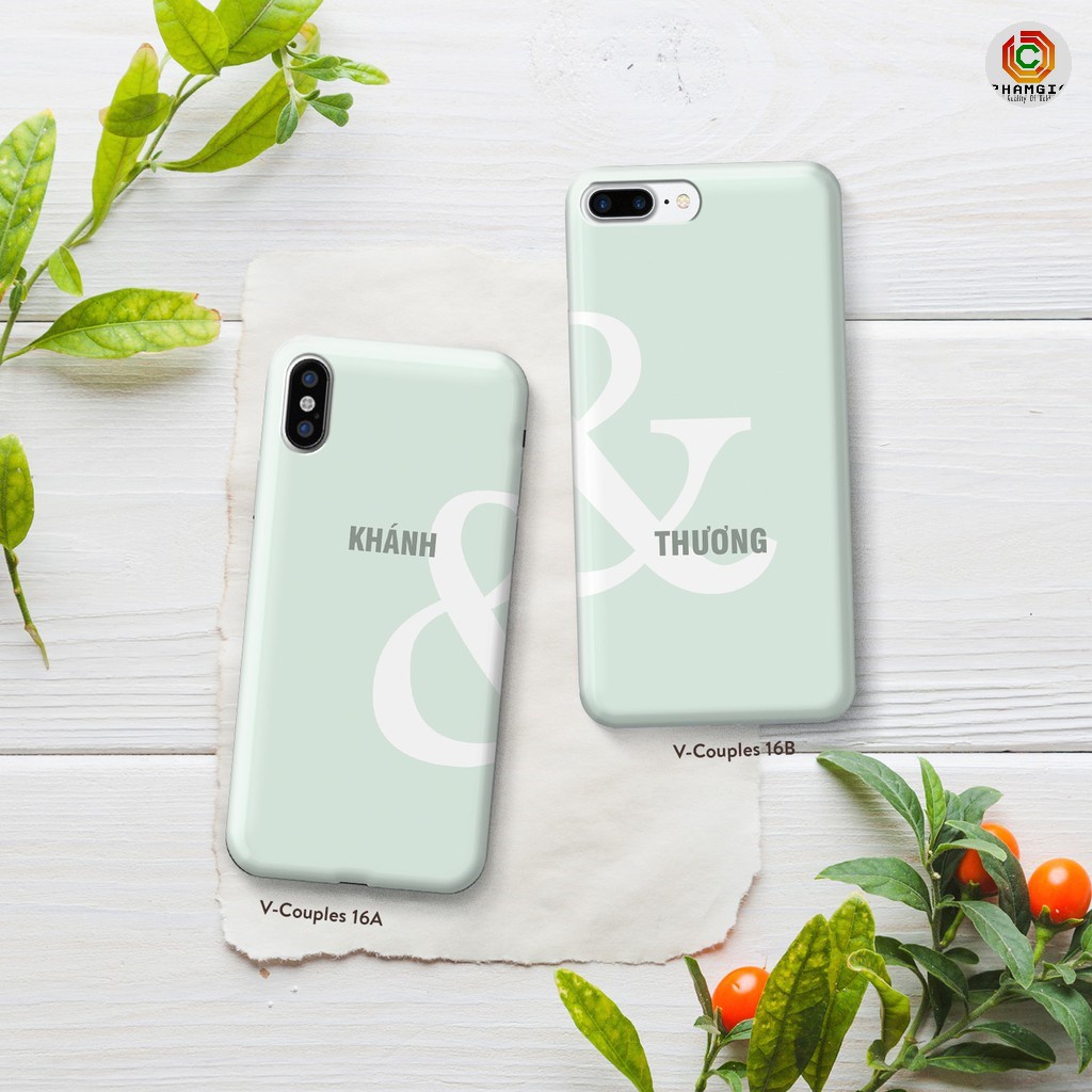Ốp lưng cặp đôi couple siêu dể thương (2 ốp) theo yêu cầu