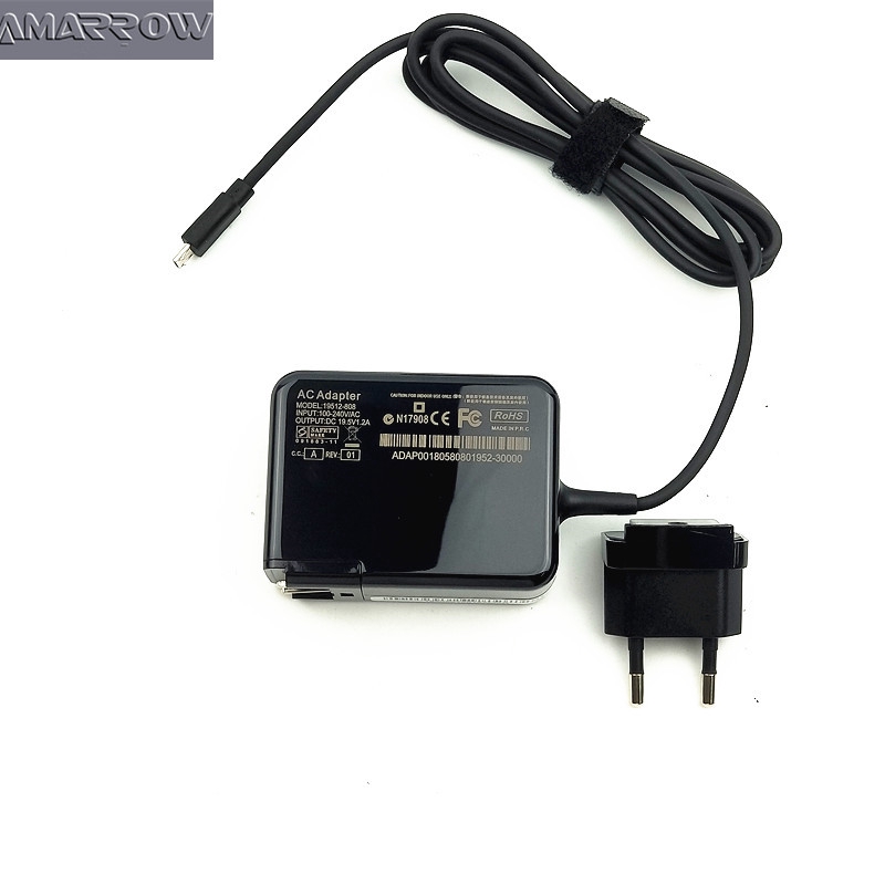 Bộ Sạc Laptop Cho Dell Venue 11 Pro 5130 7130 7139 7140 HA24NM130 077GR6 0KTCCJ 3Jfw 19.5V 1.2A 24W