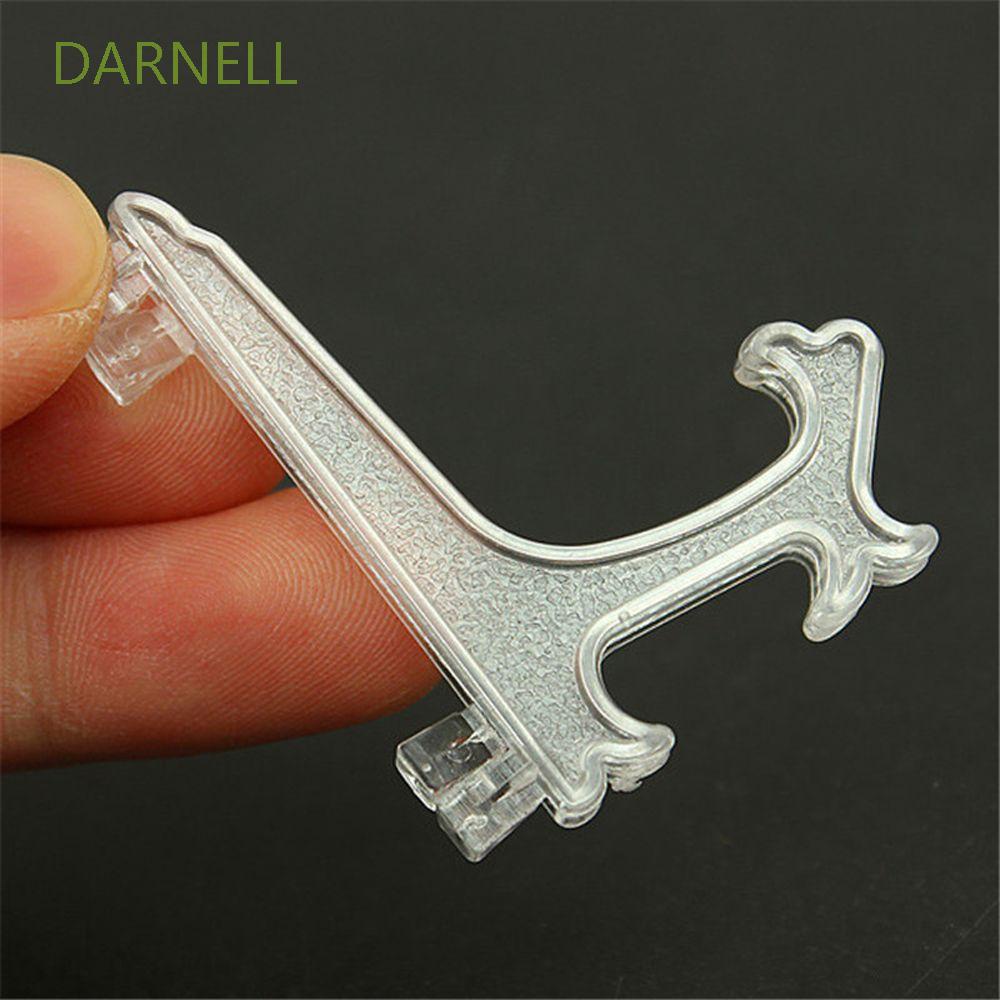 Bộ 5 giá đỡ huy hiệu đánh golf mini bằng nhựa trong suốt