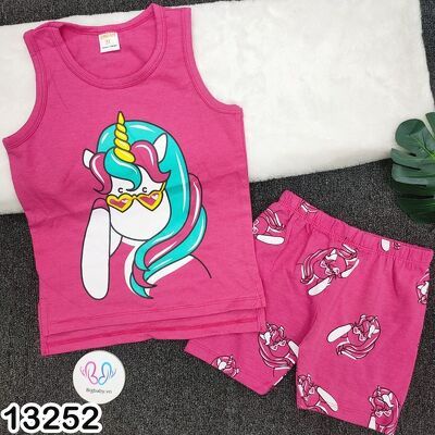 BỘ SÁT NÁCH THUN HOẠ TIẾT ĐÁNG YÊU CHO BÉ GÁI 11-25kg