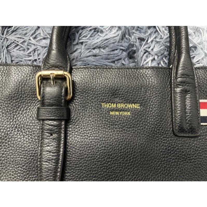 Túi Thom Browne 2hand da bò hạt ytalia