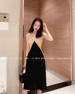 Váy 2s phối màu