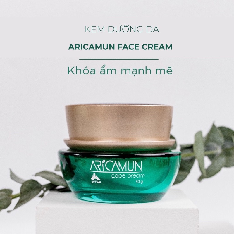 Kem dưỡng ẩm và chống lão hoá Aricamun Face Cream