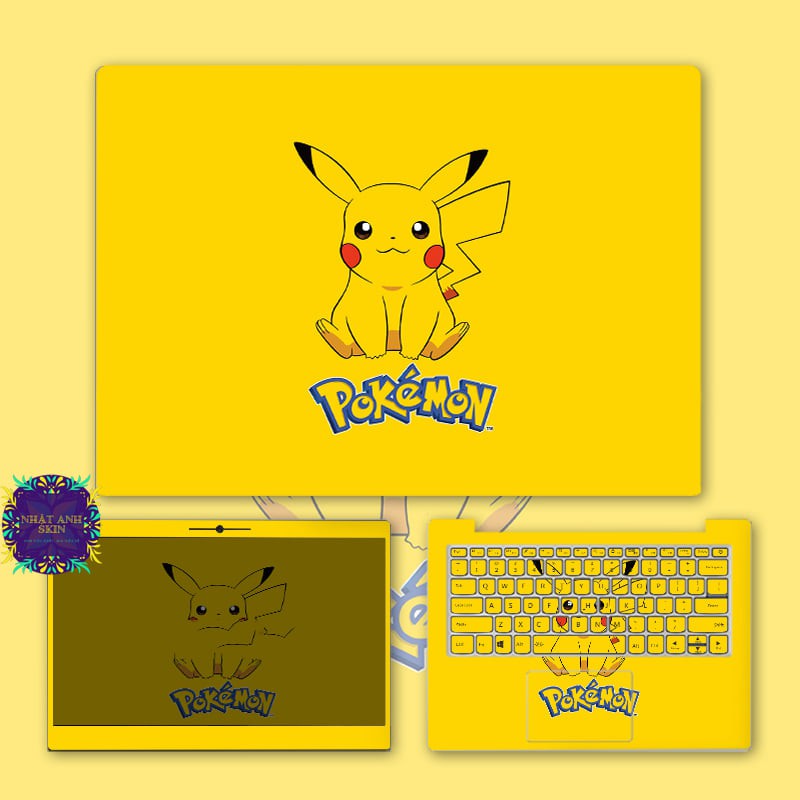 Skin màu vàng dành cho các loại laptop