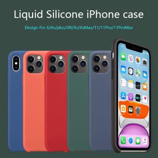 Ốp điện thoại nhiều màu cho IPhone 6 6s 6P 7 8P X XS XR 11 Pro Max