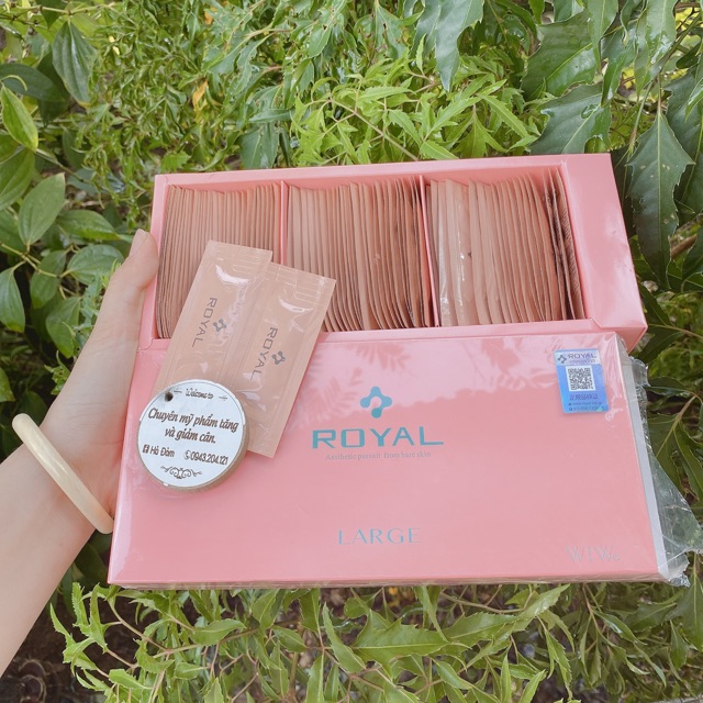 SERUM NHAU THAI CỪU ROYAL DƯỠNG TRẮNG CẤP ẨM CHỐNG LÃO HÓA