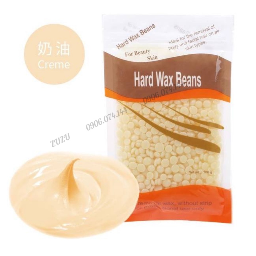 [100g] Sáp wax lông cao cấp siêu bám lông nhiều mùi để chọn lựa (tặng que) Zu Cosmetics