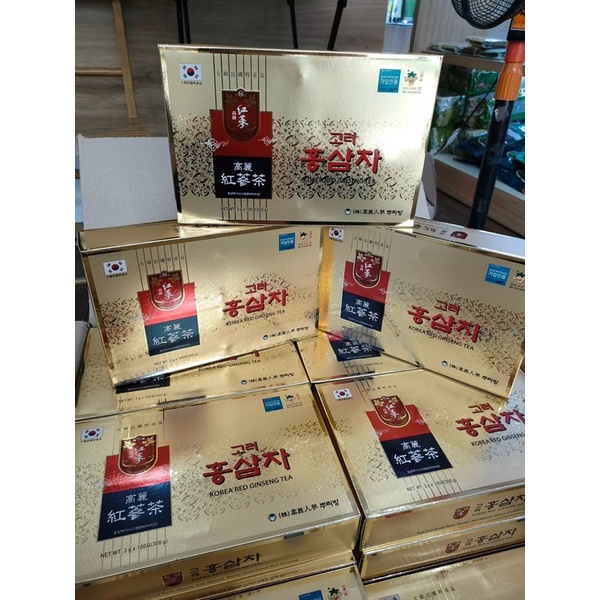 Trà Hồng Sâm Hàn Quốc, Hộp 100 gói