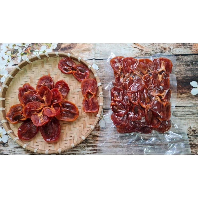 500g hồng sấy chẻ Đà Lạt-ảnh thật