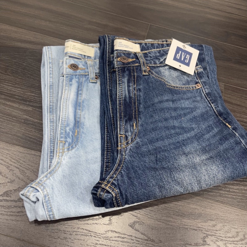 Quần Jean Culottes Ống Suông Dài Xuất Xịn Jean Cotton