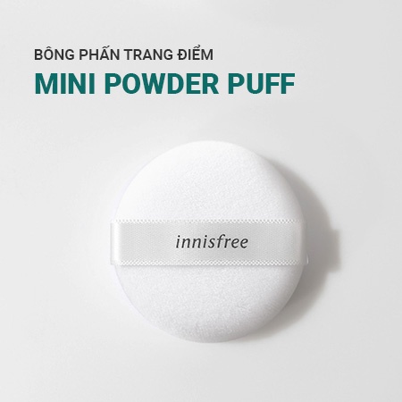 Bông Mút Tán Cushion Innisfree Eco Beauty Tool Air Magic Puff Glow