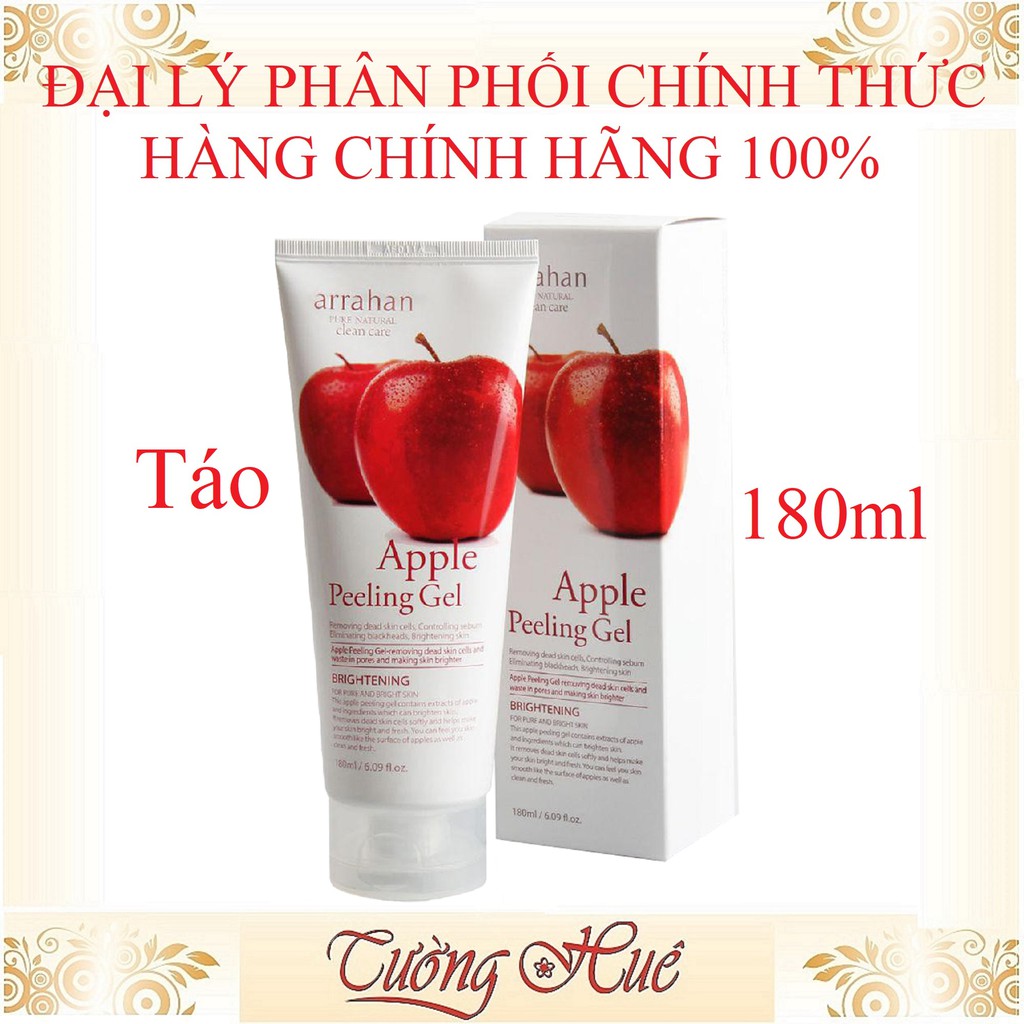 Gel Tẩy Da Chết Arrahan Apple Peeling Gel - 180ml - Táo