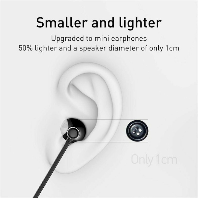 Tai nghe không dây Baseus S11 , Bluetooth V4.2 thiết kế dạng in-ear , khả năng chống nước tiêu chuẩn IP5X