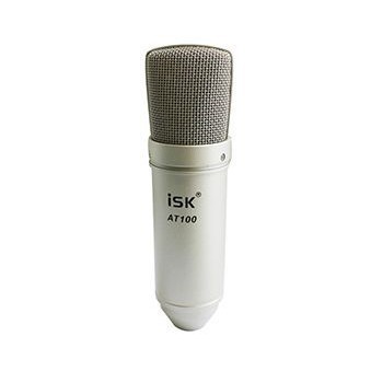 (MỚI) Bộ combo 5 mic thu âm livestream hát livetream karaoke autotune ISK AT100 card HF500 pro dây MA2 BH 6 tháng