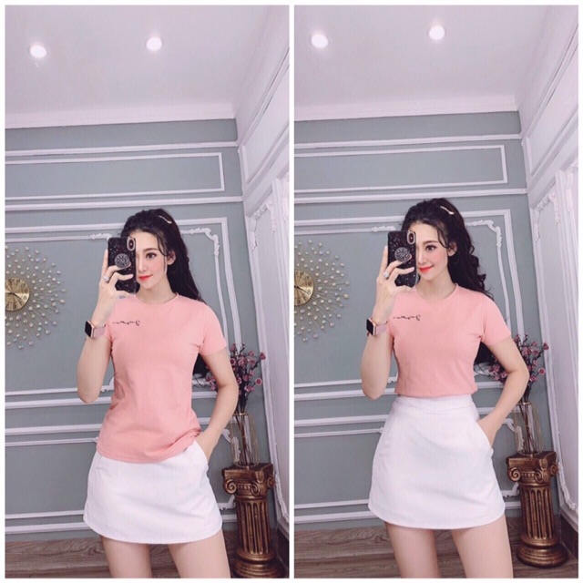 ÁO THUN THÁI NỮ CỔ TRÒN TAY NGẮN CAO CẤP | BigBuy360 - bigbuy360.vn