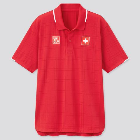 Áo thể thao Tennis Uniqlo Federer - Giải Olympic Tokyo 2021