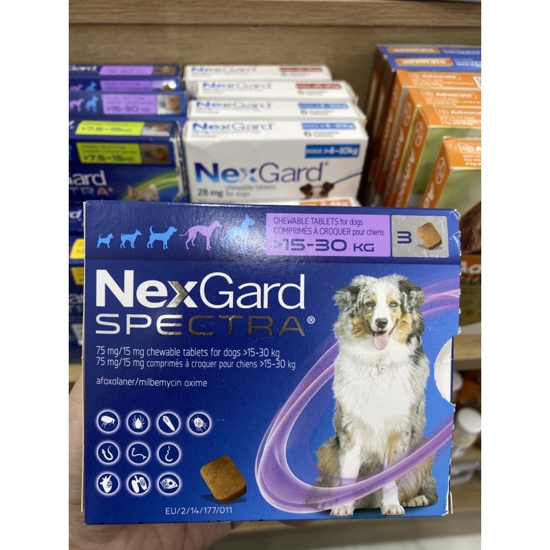 NEXGARD SPECTRA 15-30KG CHO CHÓ