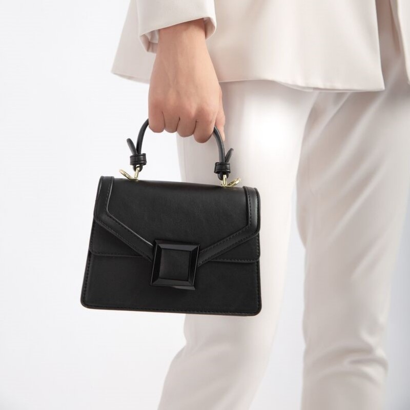 [Mã WABRWB24 giảm 30K đơn 99K] Túi Xách Nữ Hộp Khoá Vuông Size 19 HAPAS - TSN19264 | BigBuy360 - bigbuy360.vn